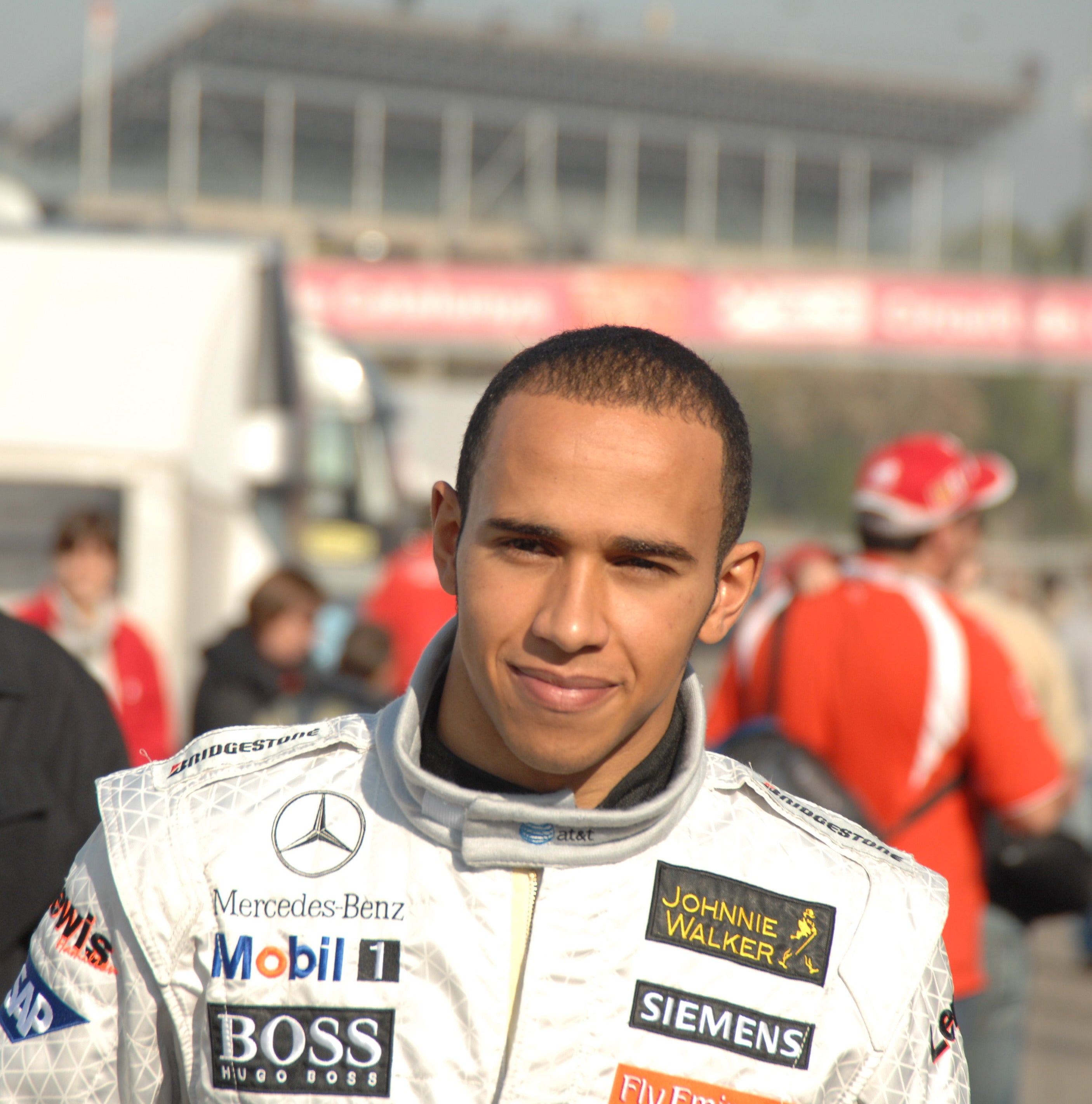 Lewis Hamilton Portrait Barcelona 2006 # 2