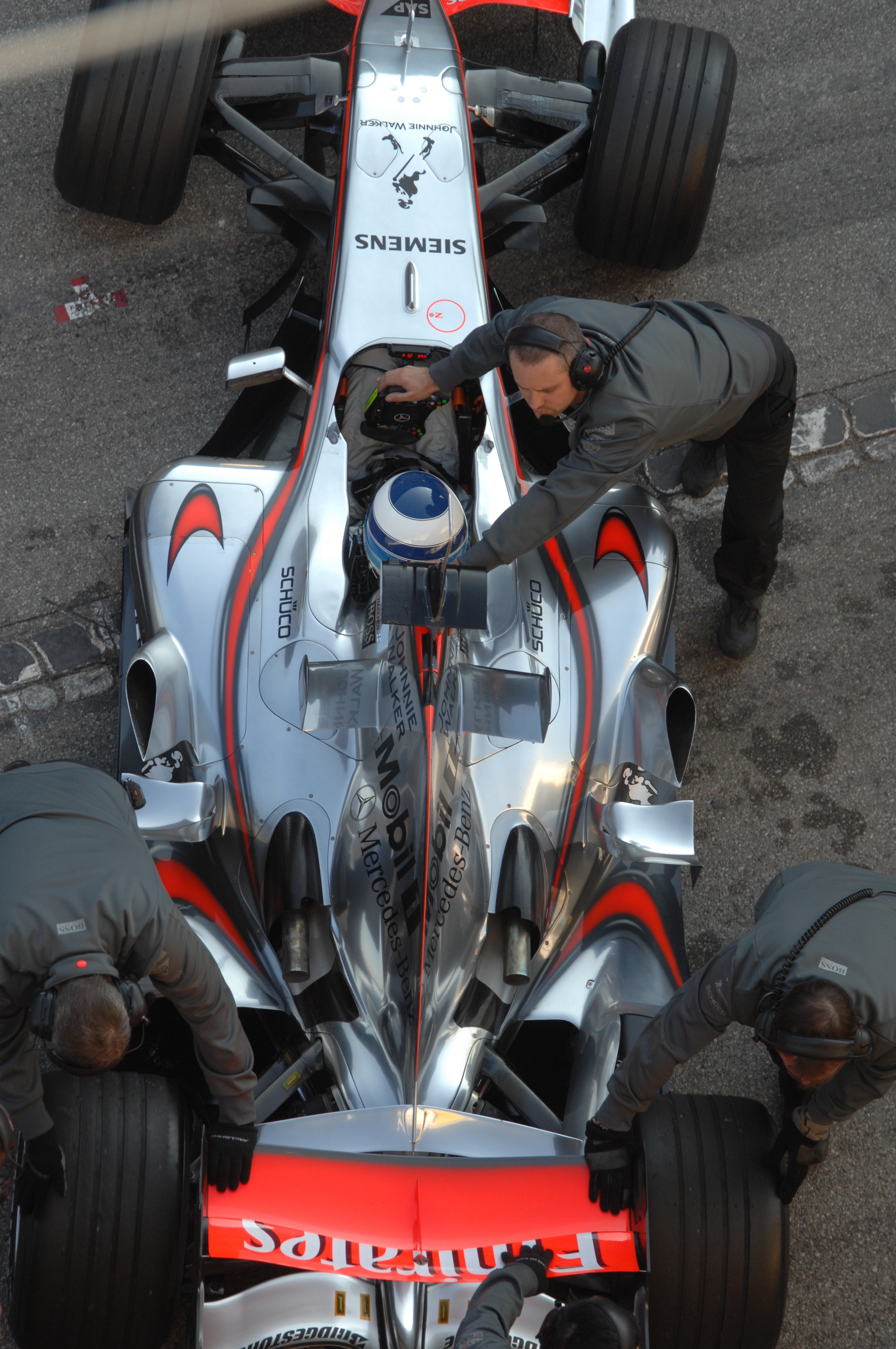 Mika Hakkinen Jerez 2006