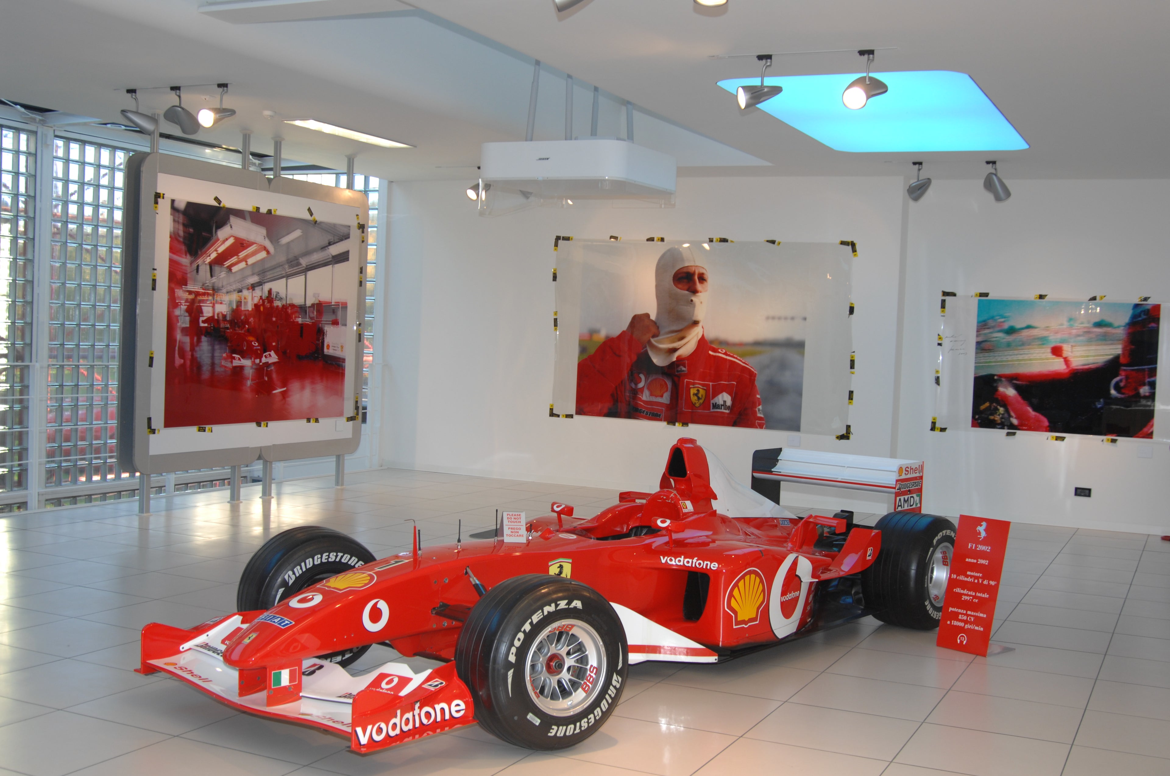 Michael Schumacher Display Ferrari Museum Fiorano 2006 # 2