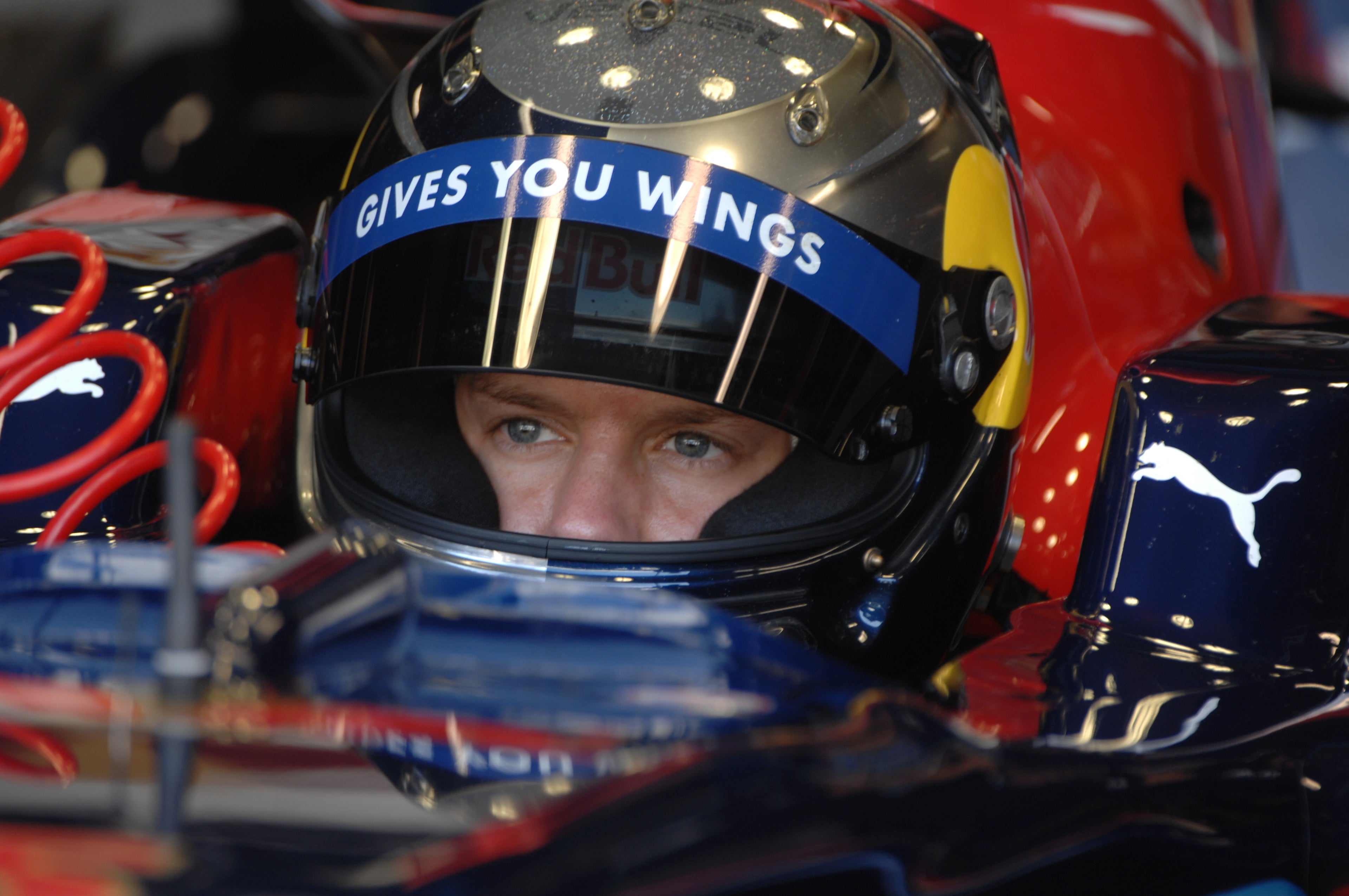 Sebastian Vettel Hockenheim 2008