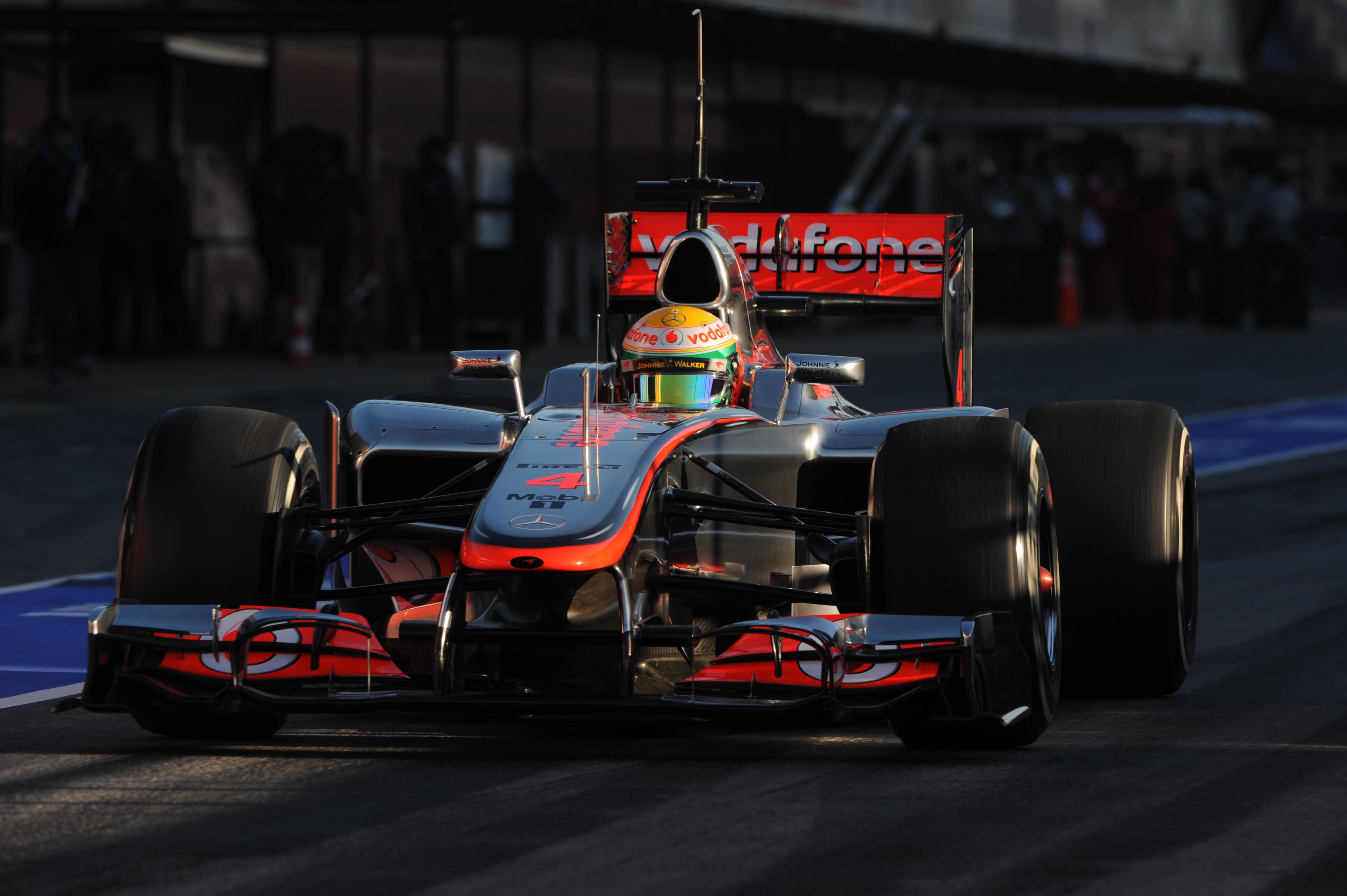 Lewis Hamilton Barcelona 2012