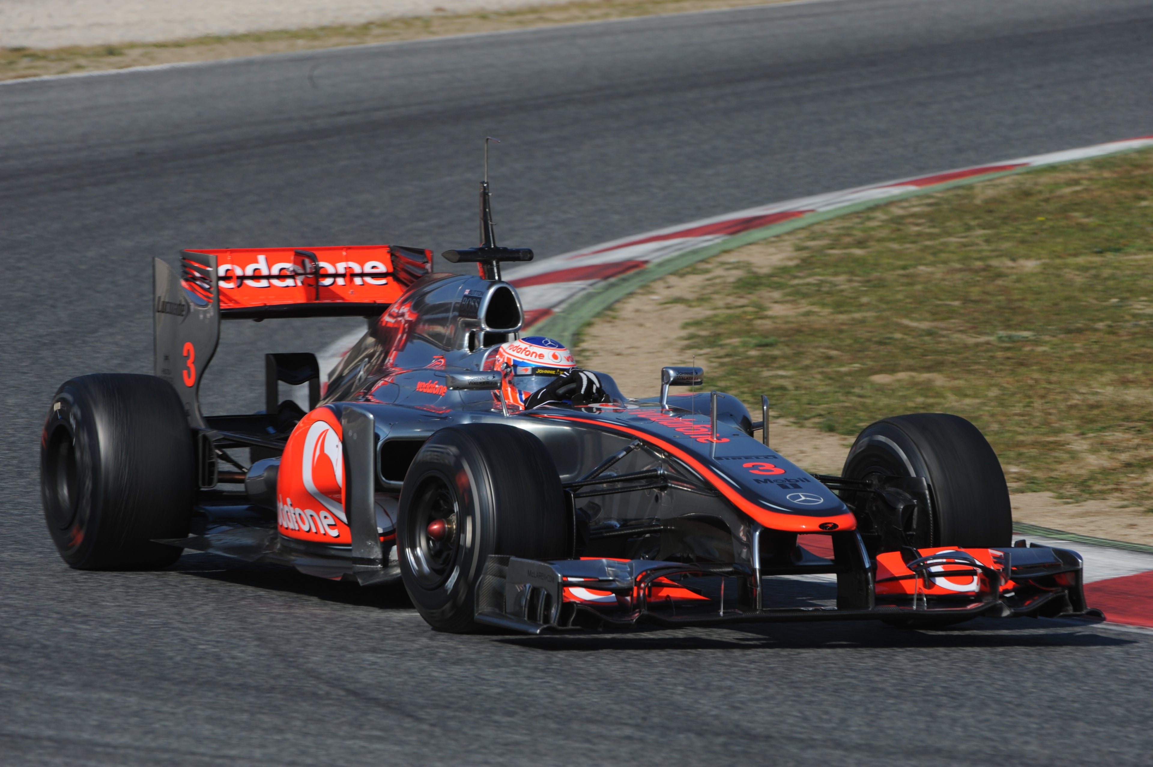 Jenson Button Barcelona 2012