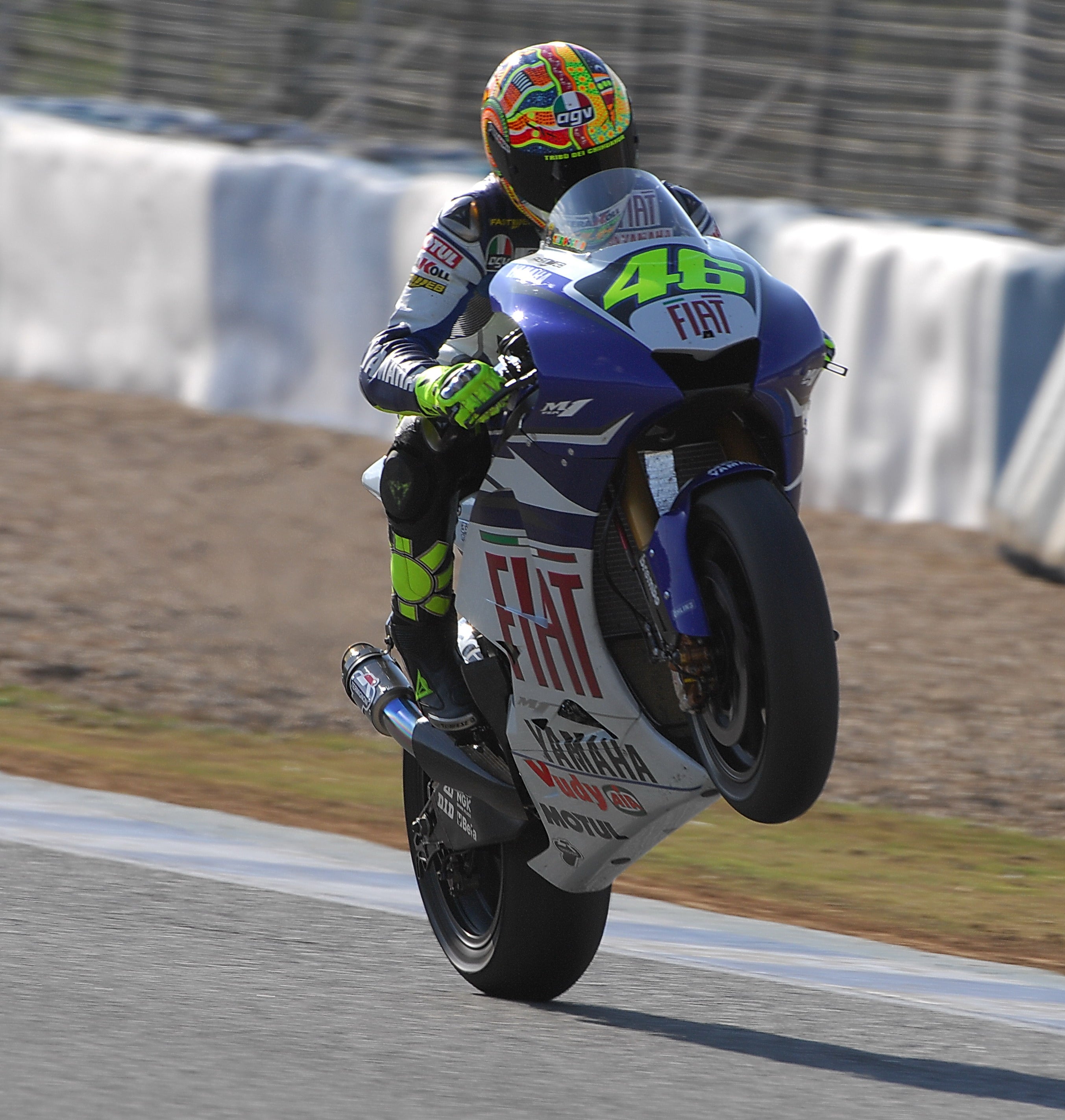 Valentino Rossi Testing Moto GP Jerez 2006 # 2