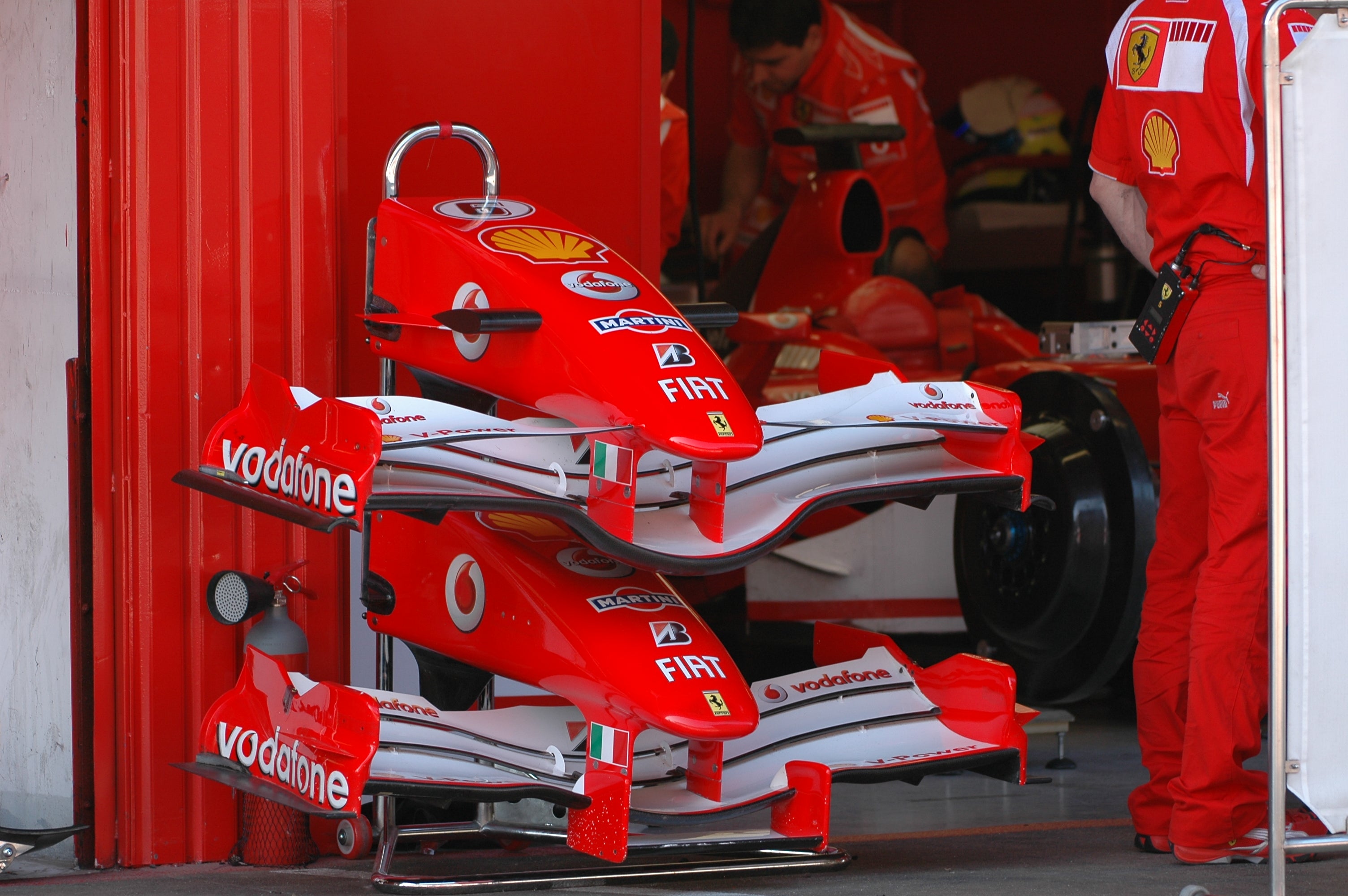 Ferrari Front Wings Barcelona 2006