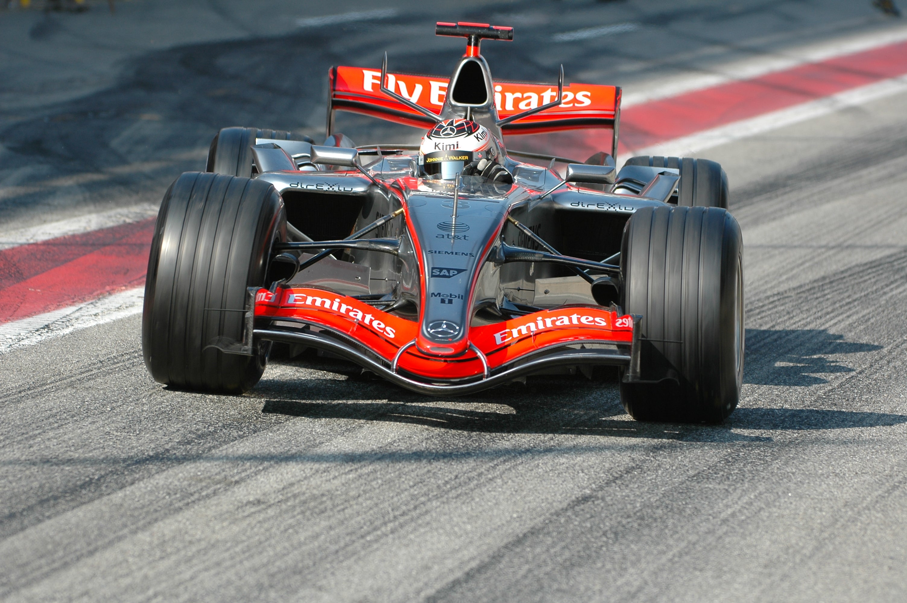 Kimi Raikkonen Barcelona 2006