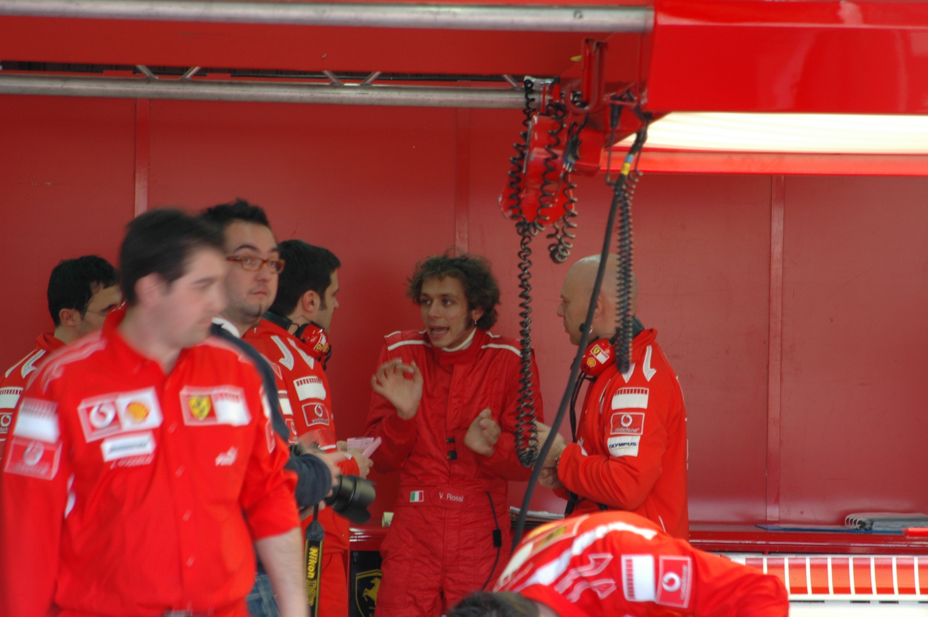 Valentino Rossi Ferrari Test Valencia 2006 # 5