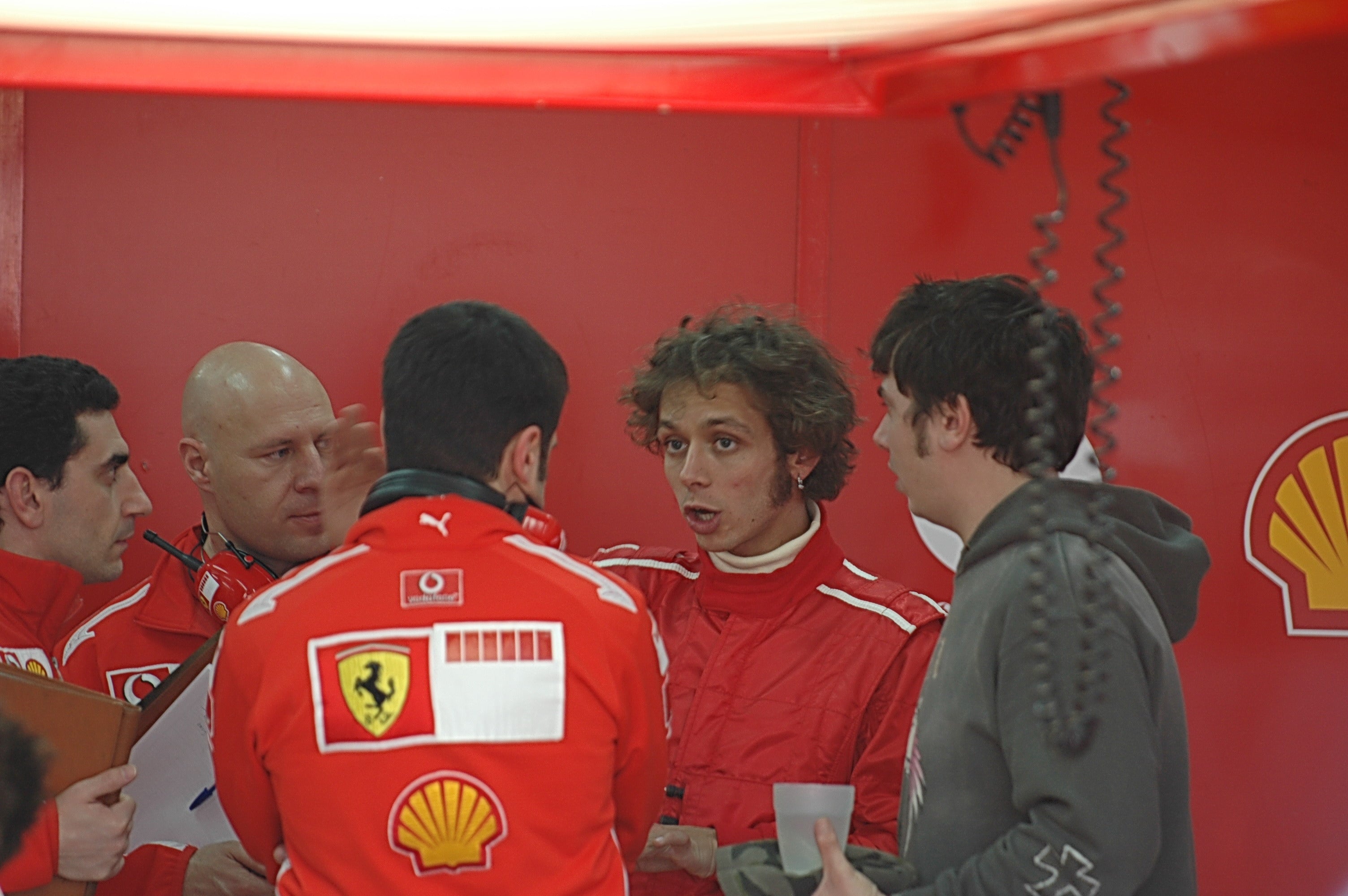 Valentino Rossi Ferrari Test Valencia 2006 # 6