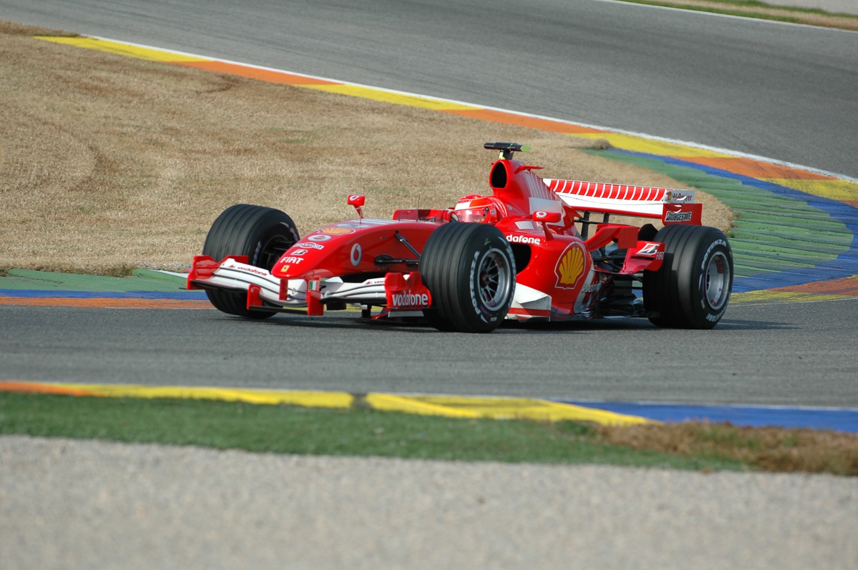 Valentino Rossi Ferrari Test Valencia 2006 # 8