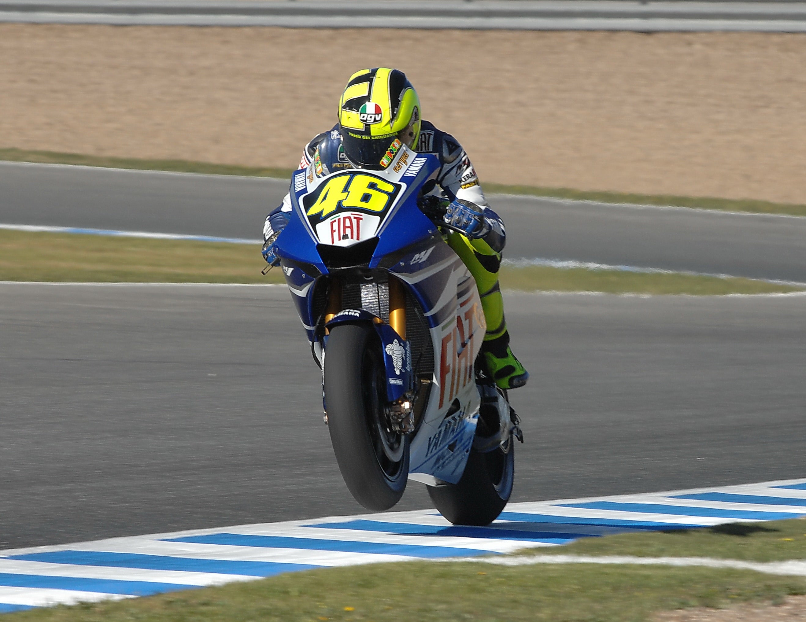 Valentino Rossi Moto GP Race Jerez 2007 # 3