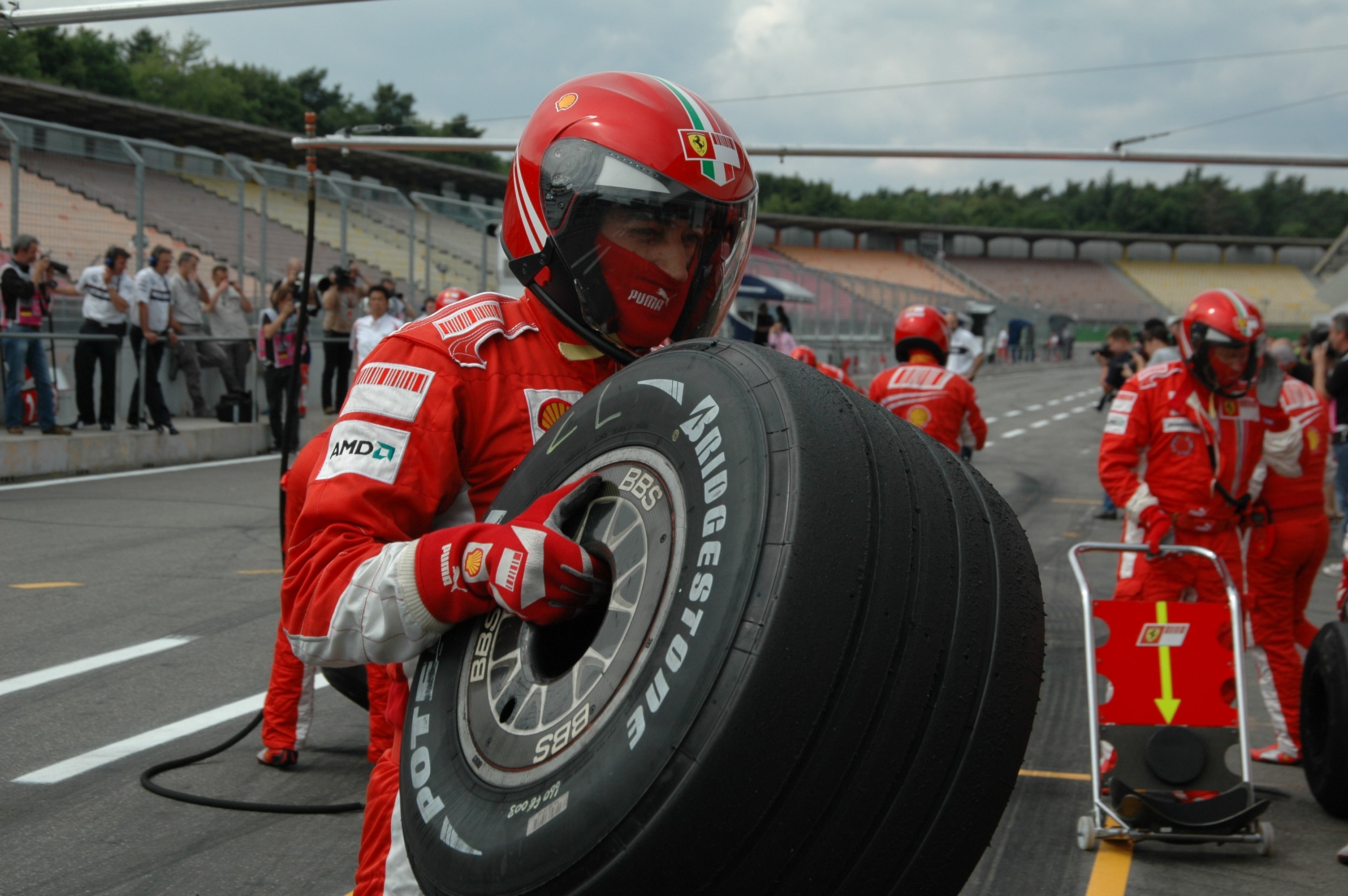 Ferrari Pit Stop Hockenheim 2008 # 1