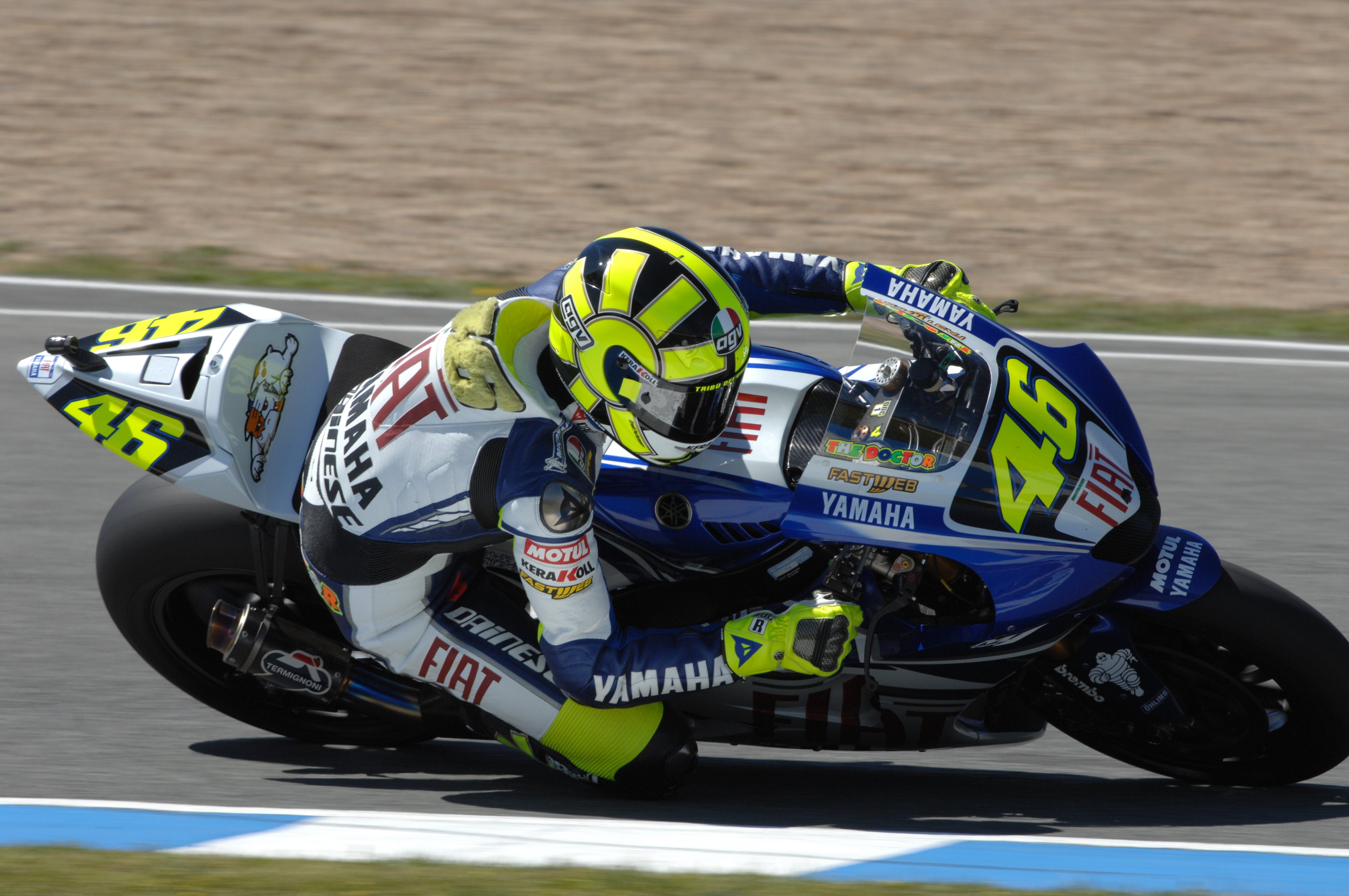 Valentino Rossi Moto GP Race Jerez 2007 # 5
