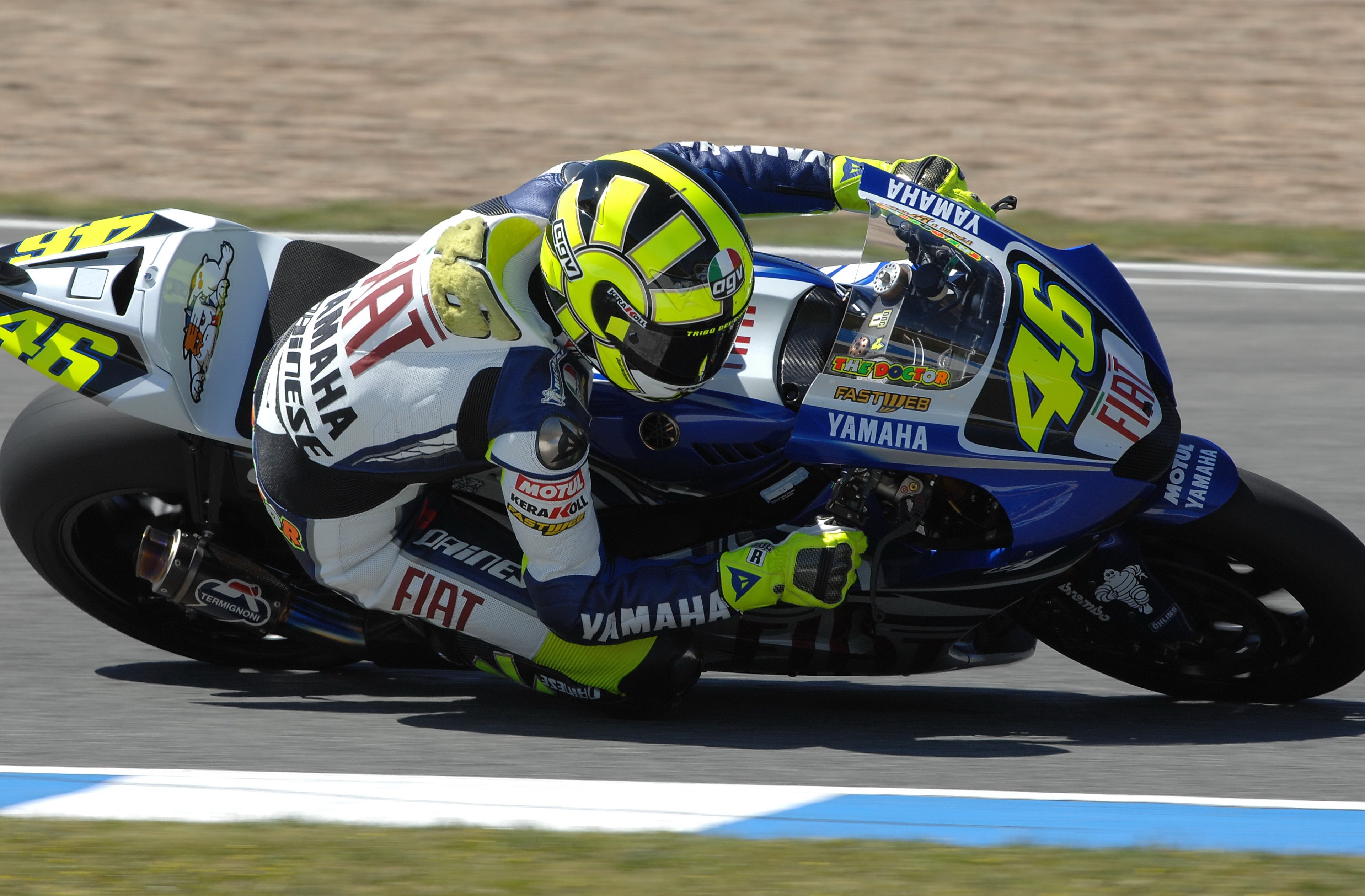 Valentino Rossi Moto GP Race Jerez 2007 # 6