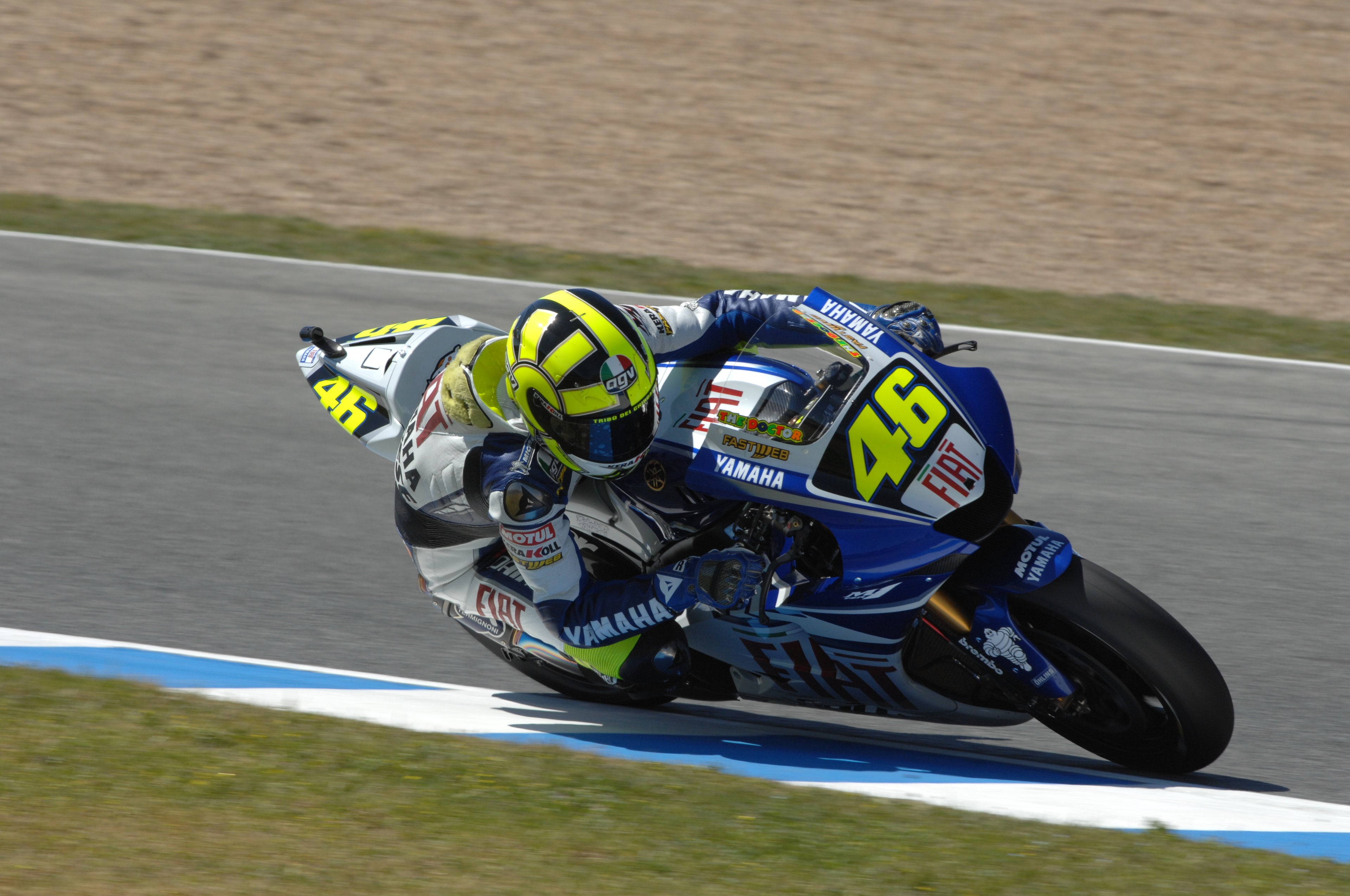 Valentino Rossi Moto GP Race Jerez 2007 # 8