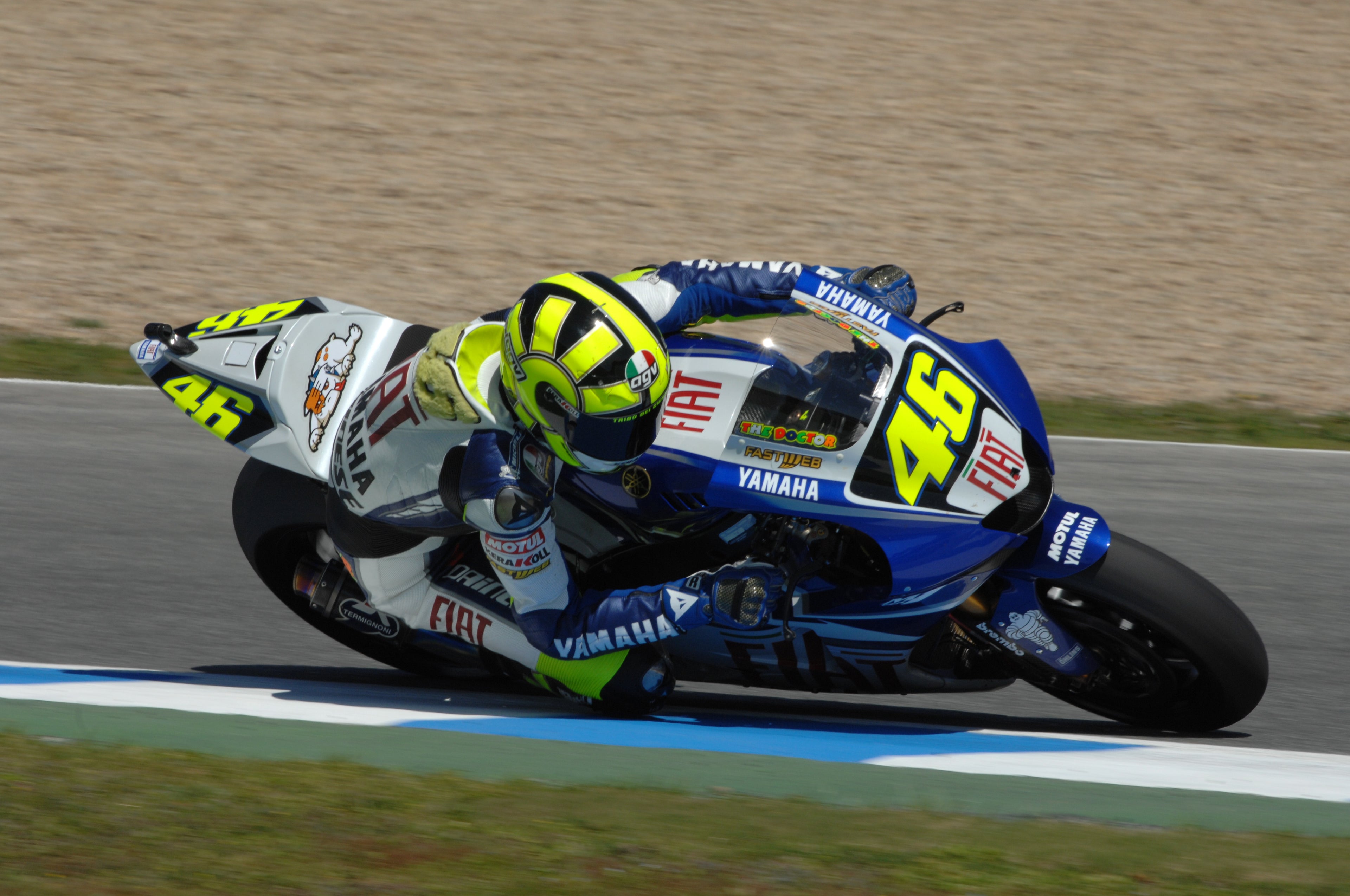 Valentino Rossi Moto GP Race Jerez 2007 # 10