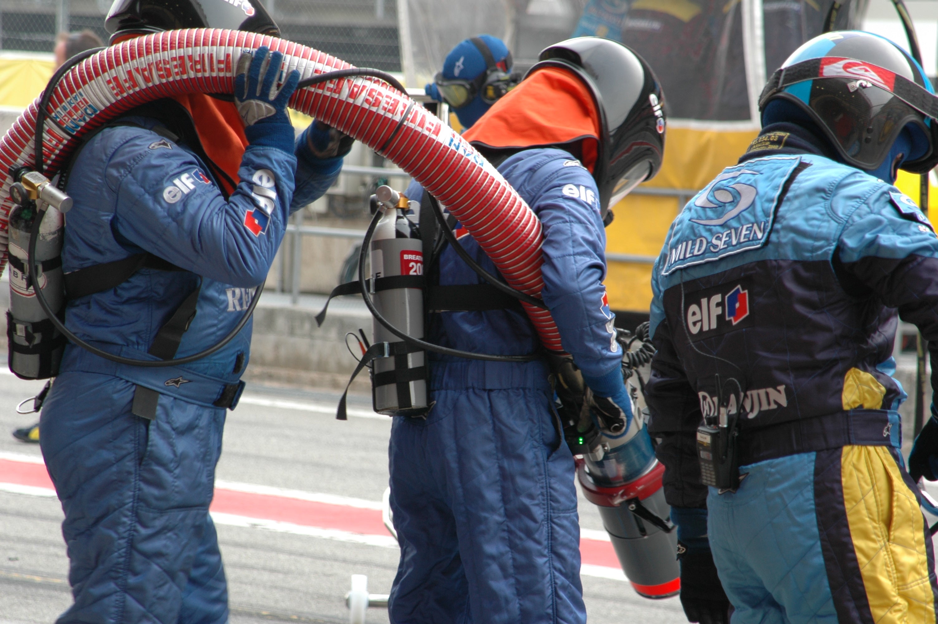 Renault Refueling Pit Stop 1 Barcelona 2006 # 2