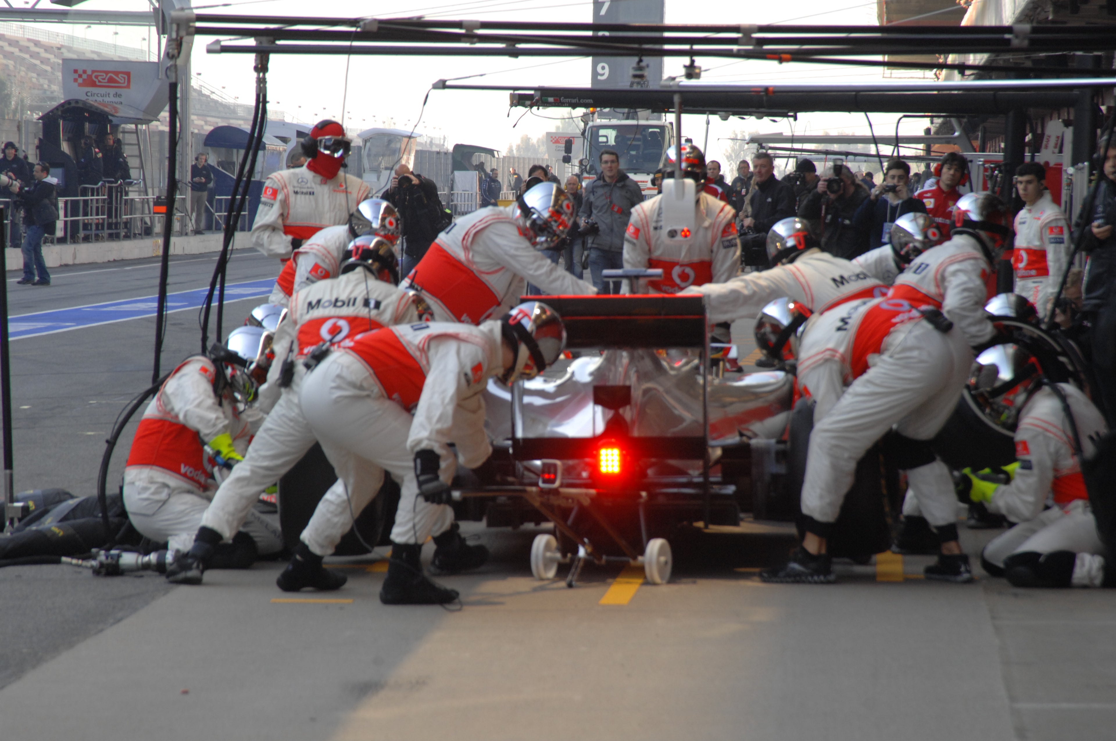 McLaren Pit Stop Barcelona 2012 # 5