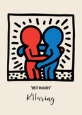 Keith Haring "Best Buddies"