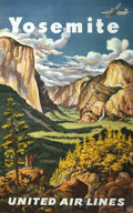 "Yosemite" United Air Lines